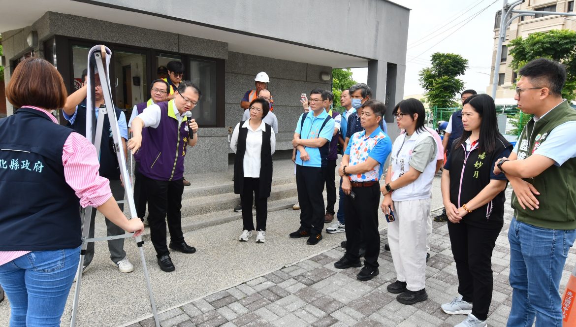 投入2,495萬元 改善鹿江國際中小學通學步道 守護學童上下學行的安全 周邊路口號誌 將滾動檢討進行調整