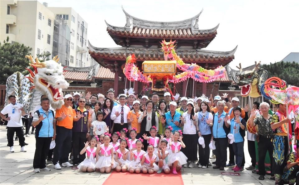 鹿港慶端陽系列活動 龍王祭 母親佳節神龍龖龘獻吉祥