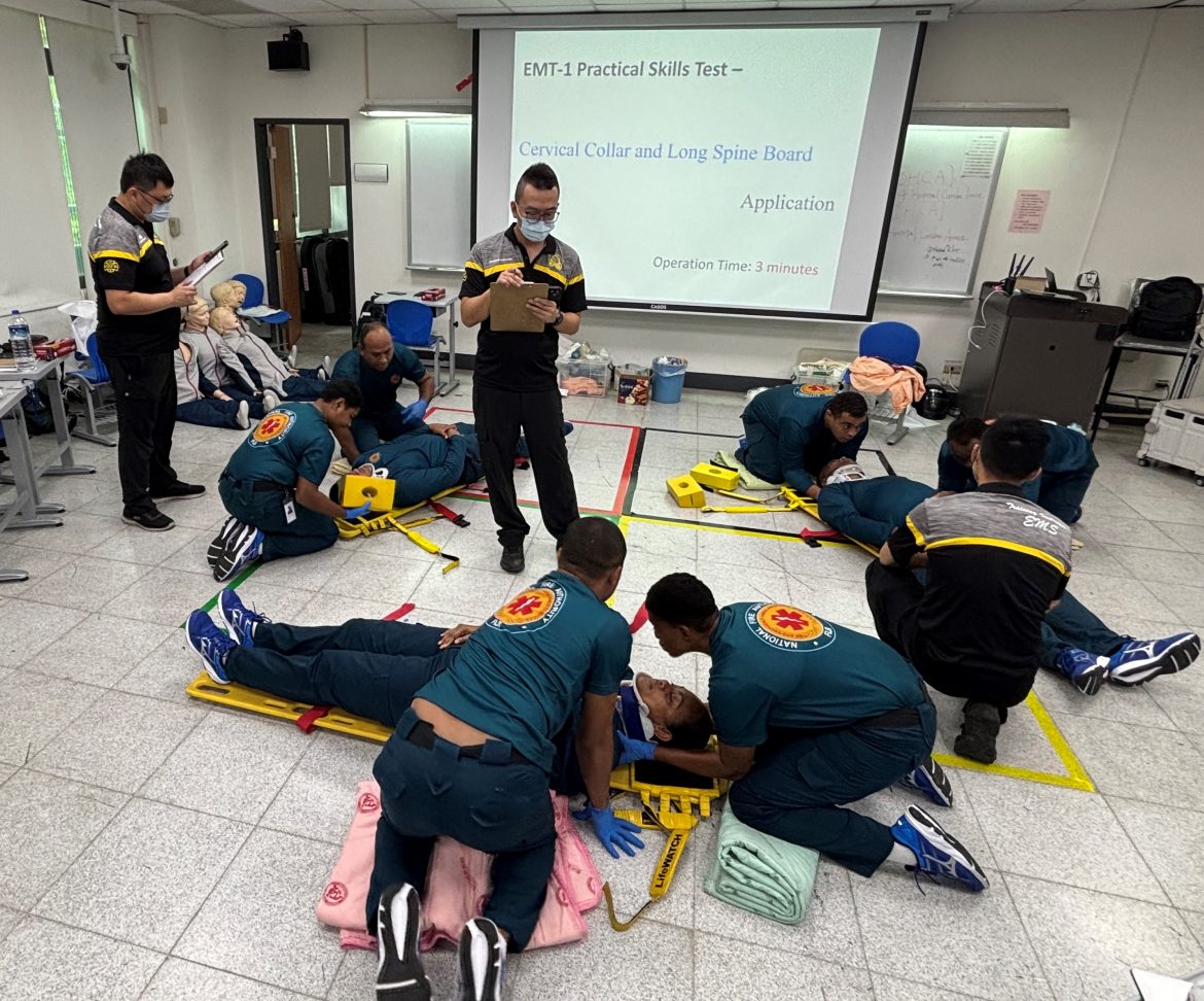 將臺灣經驗引進斐濟 彰化消防協助斐濟建立緊急救護體系